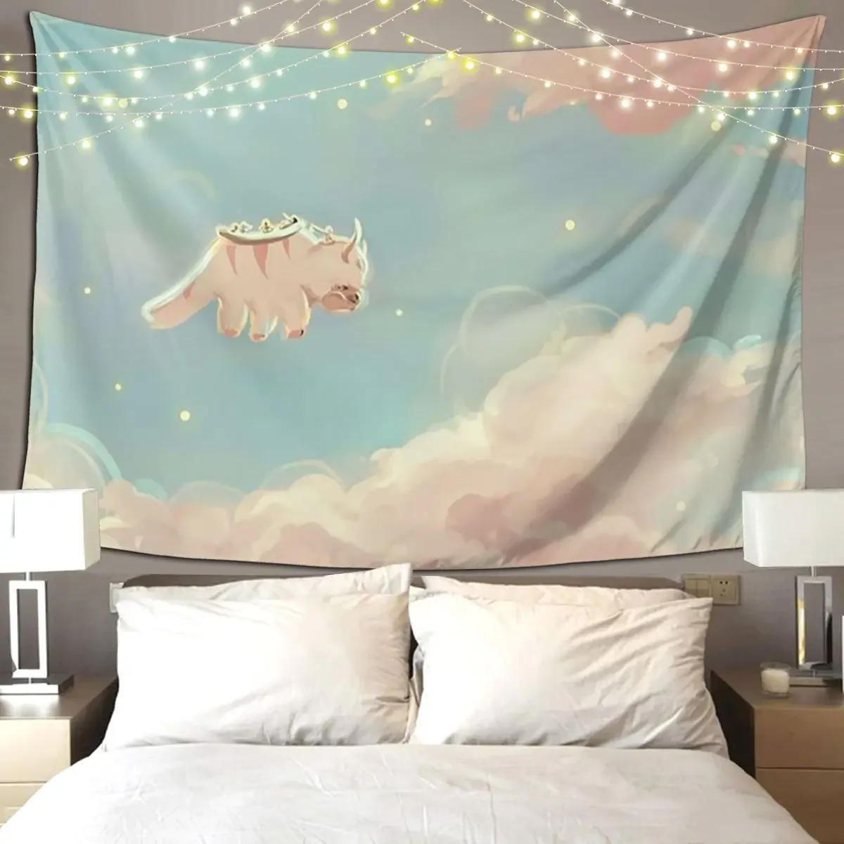 Dreamy Appa Poster Tapestry Funny Wall Hanging Aesthetic Home Decoration Tapestries for Living Room Bedroom Dorm Room