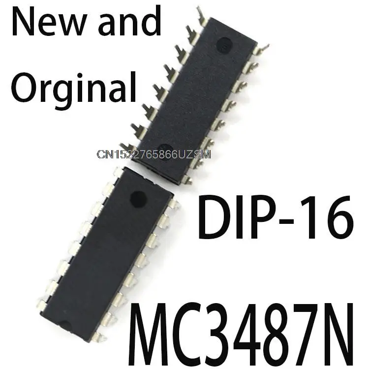 10PCS New and Original DIP16 MC3487 DIP 3487N DIP-16 DS3487N DS3487 new and original IC MC3487N