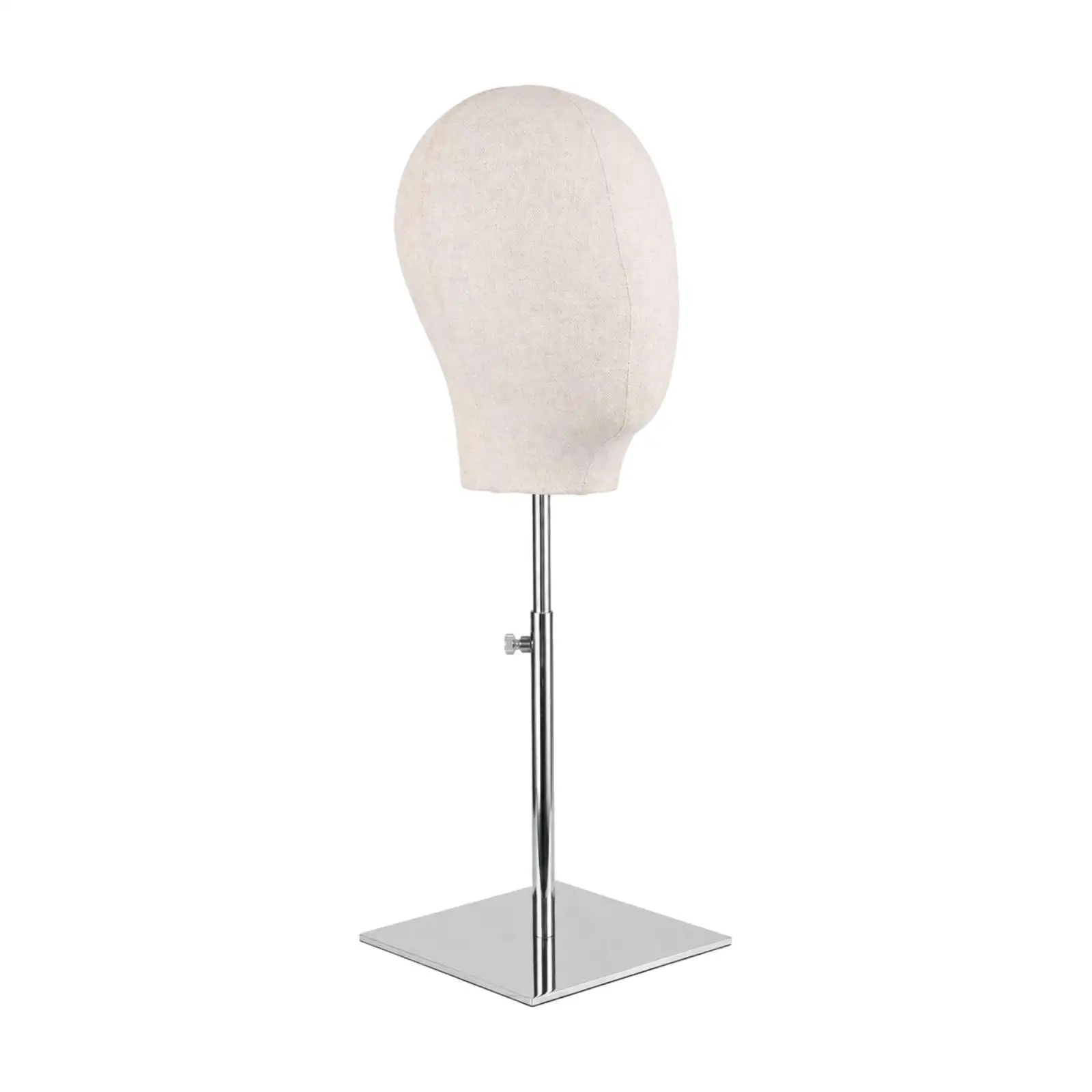 Stable Metal Hat Stand for Headwear Presentation with 25cm Head Form Adjustable Post