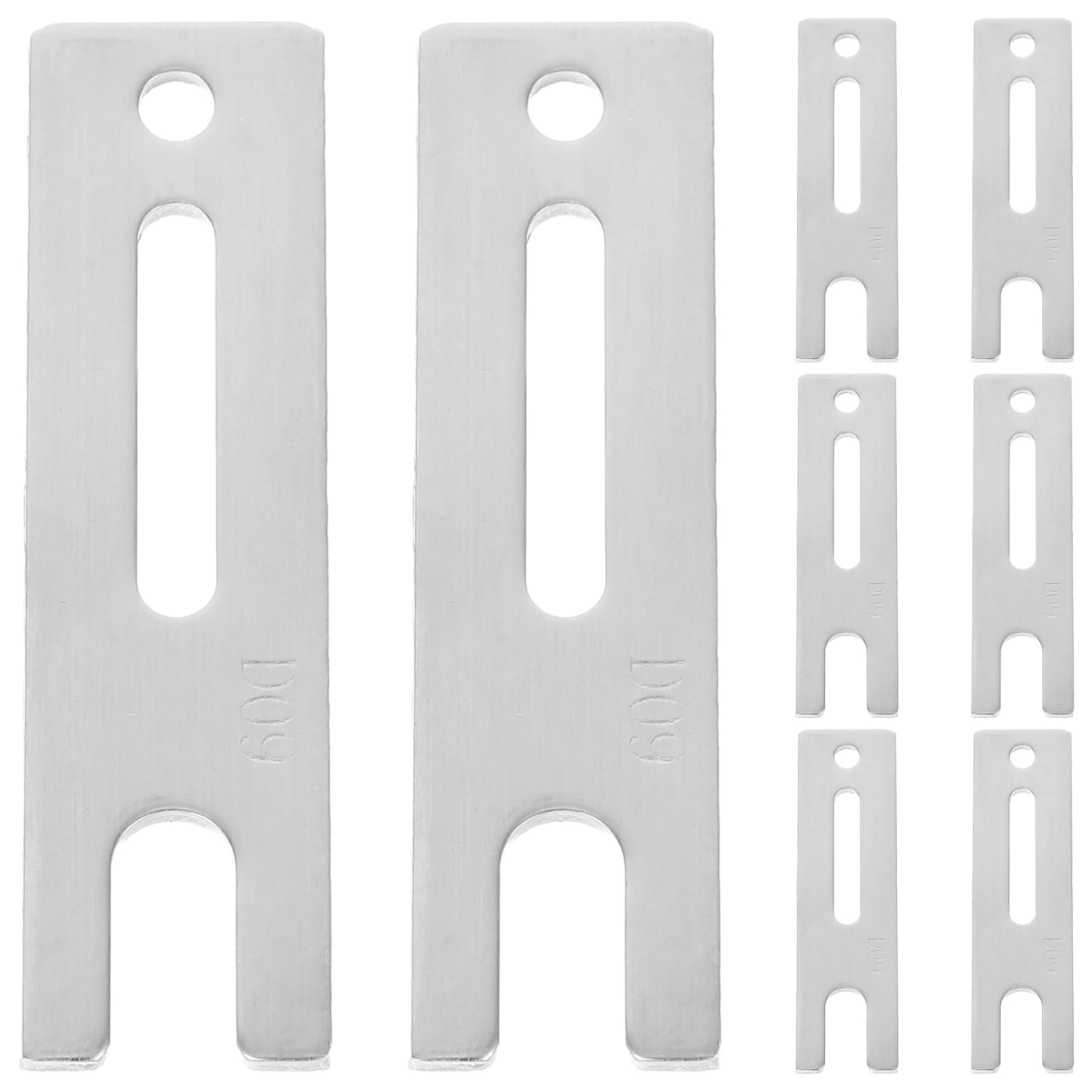 

10pcs Sliding Window Lock Plate Aluminum Alloy Durable Antidrop Security Accessories Toddlers Horizontal Windows Door Hinge Stop