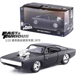 1:32 Jada Rápido E Furioso Modelo Clássico Liga Carro DODGE Carregador R:T Metal Diecasts Veículo Coleção Brinquedo Para Crianças Presente