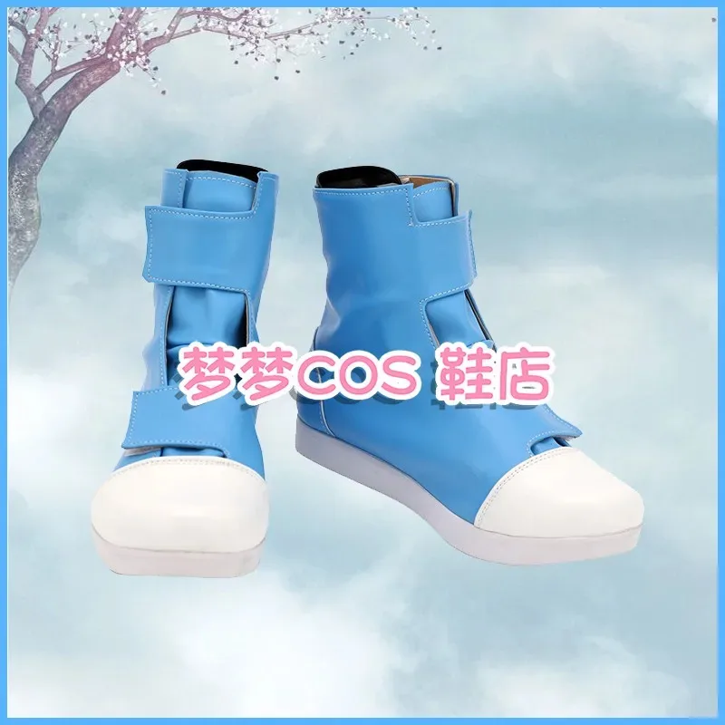 

Обувь для косплея Bulma 2025 11, синие сапоги в стиле аниме «Дракон Хэллоуин»