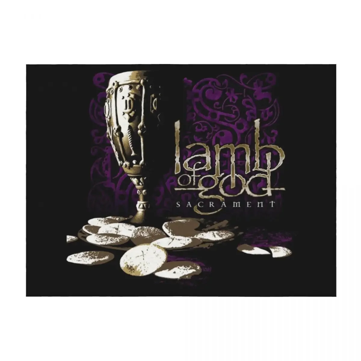 

Sacrament Throw Blanket for winter christmas decoration Loose Bed covers Blankets