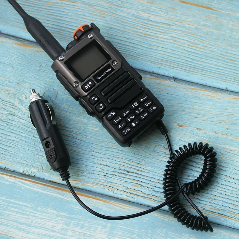 Quansheng UV-K5 UV-k5(8) UV-5R PLUS Eliminator baterii Walkie Talkie ładowarka samochodowa 12V/24v uniwersalne radio dwukierunkowe UV5R