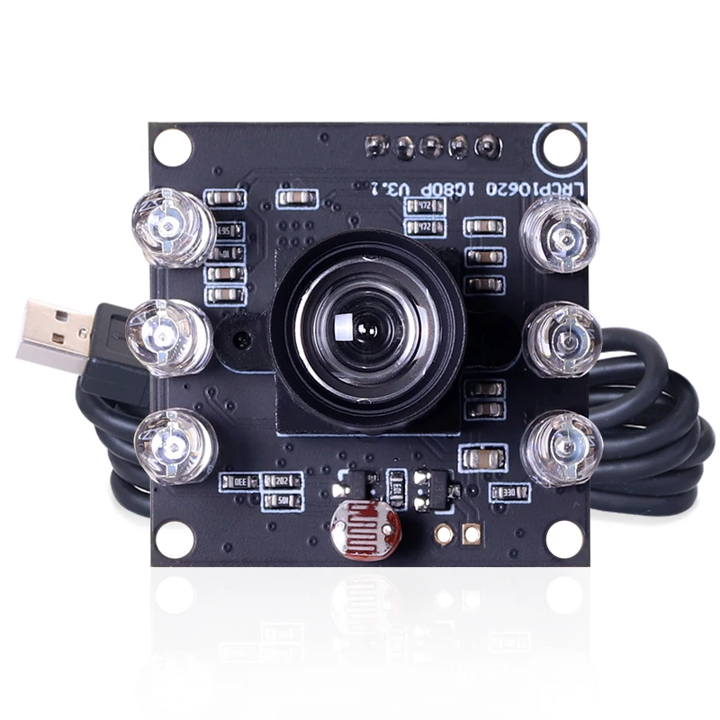 1080P OV2710 4mm 75degrees Distortionless Infrared Camera CMOS 1/2.7
