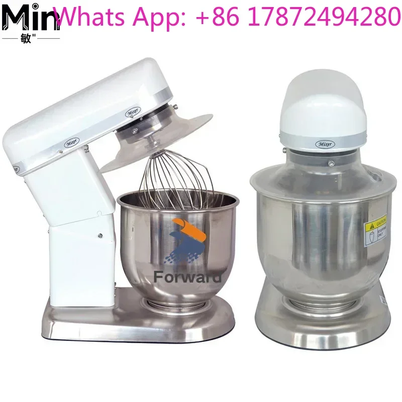 5/7/10L Planetary Electric Stand Mixer, 110/220V Food Processor with Dough Hook, Flat Beater & Wire Whip