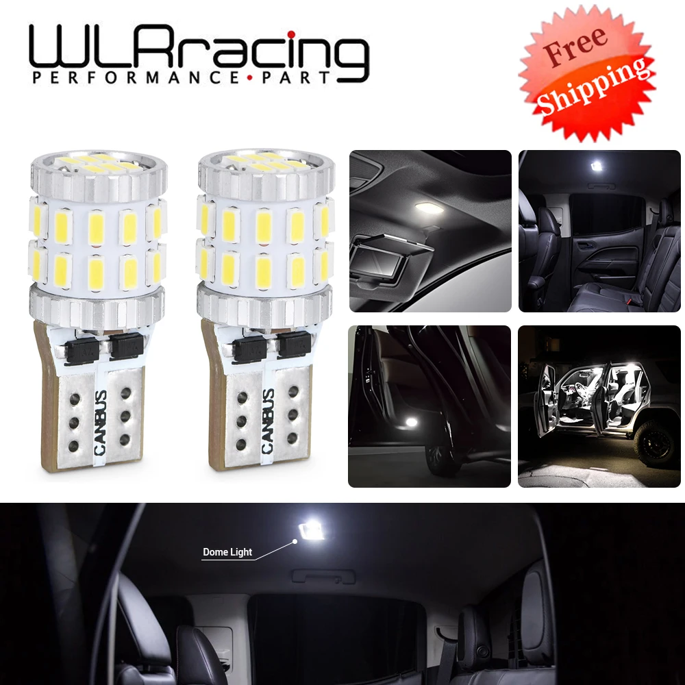 2pcs Error Free T10 W5W 168 194 LED Car Interior Parking Lights For Alfa Romeo Giulietta Mito 159 147 156 Giulia Spider Brera GT