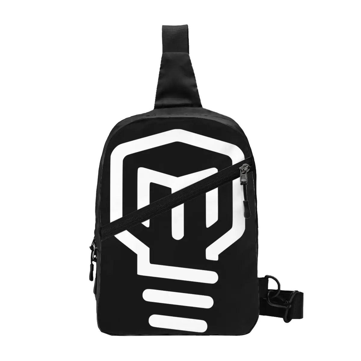 Mark Rober HD Logo Chest Bag Men Sling Crossbody Backpack Chest Bag Travel Hiking Daypack Shoulder Bag