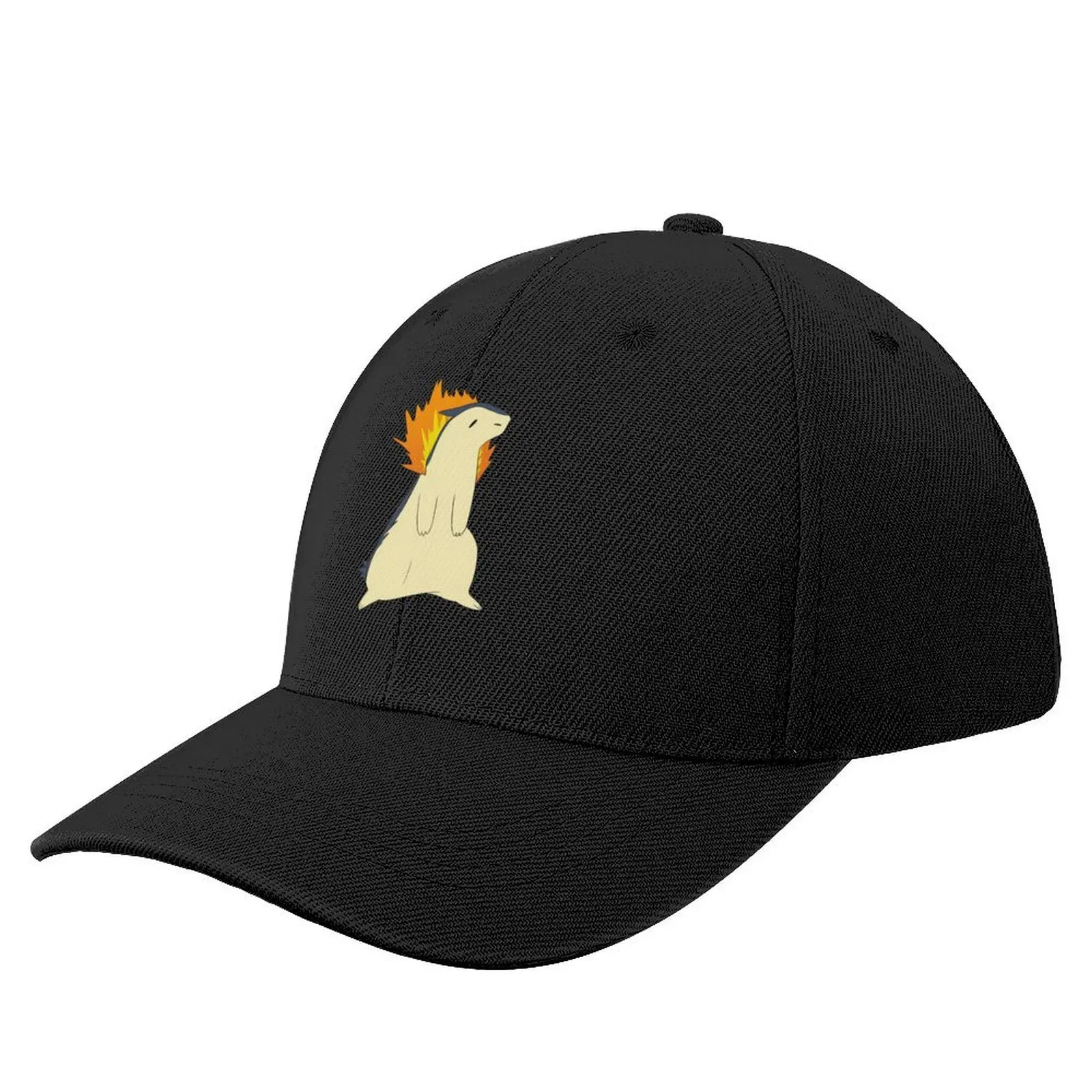 scribble typhlosion Baseball Cap derby hat Kids Hat Anime Hat hiking Men's Caps Women's