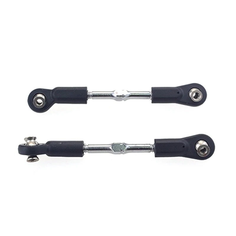 2Pcs Front Steering Rod 8020 For ZD Racing DBX-07 DBX07 EX-07 EX07 1/7 RC Car Upgrade Parts Spare Accessories