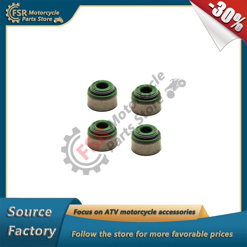

4PCS VALVE STEM SEAL,FOR KAZUMA\GT 500CC JAGUAR PANDA 500 STELS ATV 500 K/X/GT1,P/N:192MR-1003019 LU017548