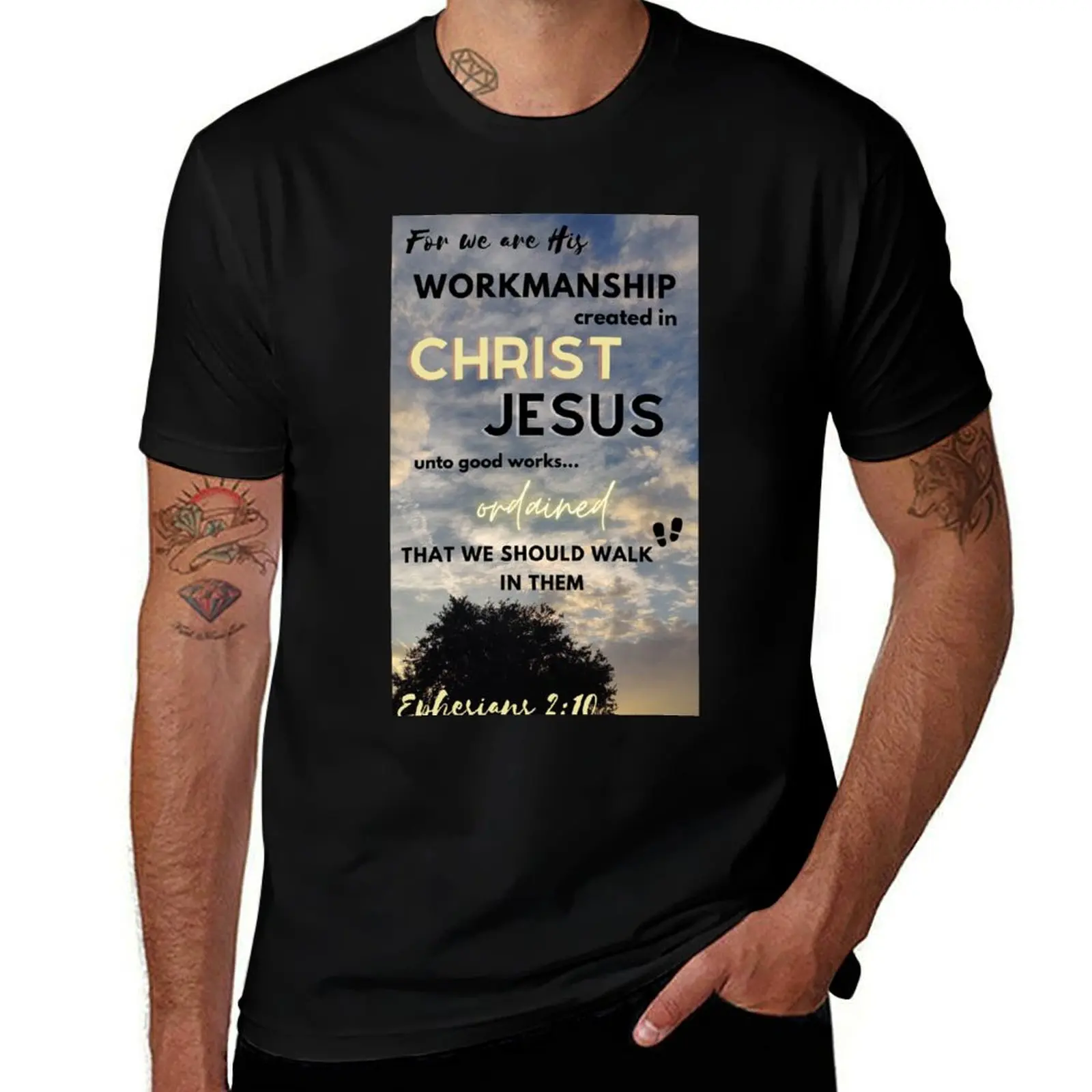 

Ephesians 2:10 T-Shirt essential t shirt t shirt personalised funny t shirts dark humor T-Shirt