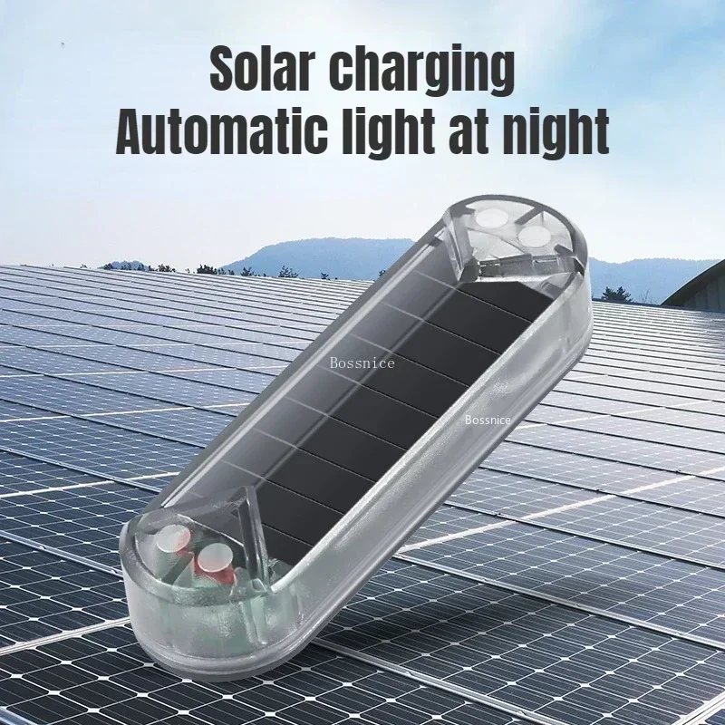 Car Solar Powered Anti-theft Light Anti-Theft Led Lights for Vehicles Flash Warning Security Light