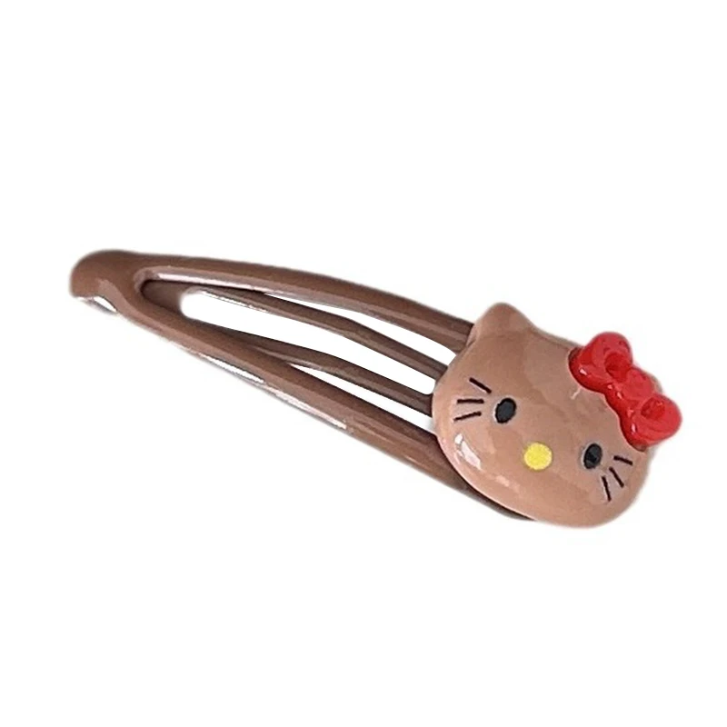 2Pcs Kawaii Cat Hairpin Cartoon Animal Children Hair Accessories For Women Girls Sweet Fashion Side Clip Lovely Headwear