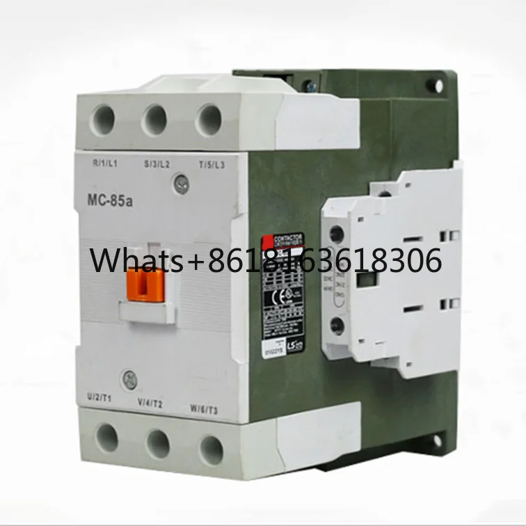 

MC-85 85A 3phase 220v coil circuit general electric contactors