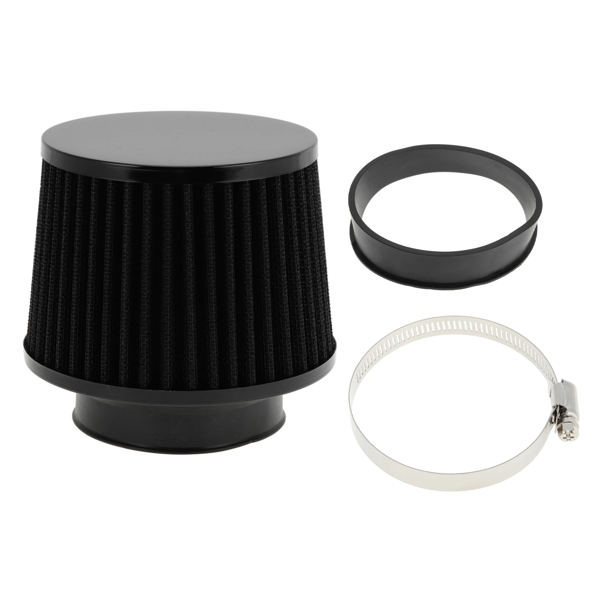 

UXCELL Vehicle Engine Air Filter 76mm/70mm High Flow Cylinder Clamp-On Cold Air Intake Filter Automobiles Air Filter Cleaner