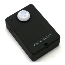 1xmini Wireless Motion GSM Alert Detection Monitor sensore a infrarossi PIR MP Alarm A9 alta sensibilità