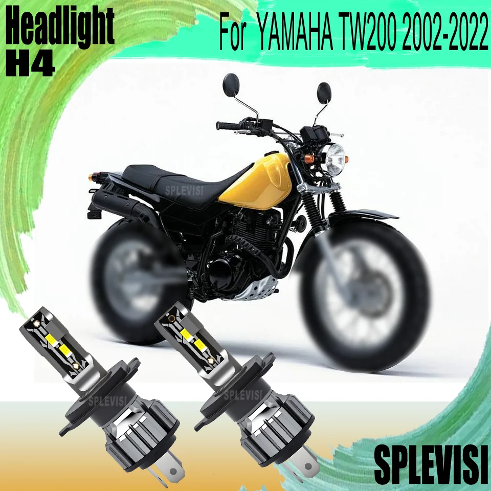 

motorcycle Headlight LED Direct Replacement For YAMAHA TW200 2002 2003 2004 2005 2006 2007 2008 2009 2010 2011 2012 2013-2022