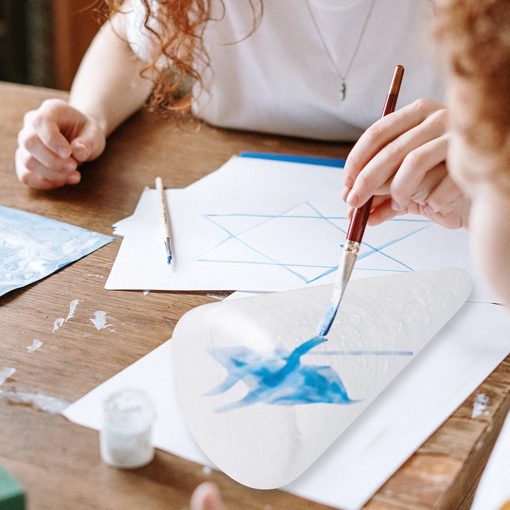 

10Pcs Foam Cones for Arts and Crafts DIY Cone Ornament Decorative Foams for Wedding Anniversary Party Decorations