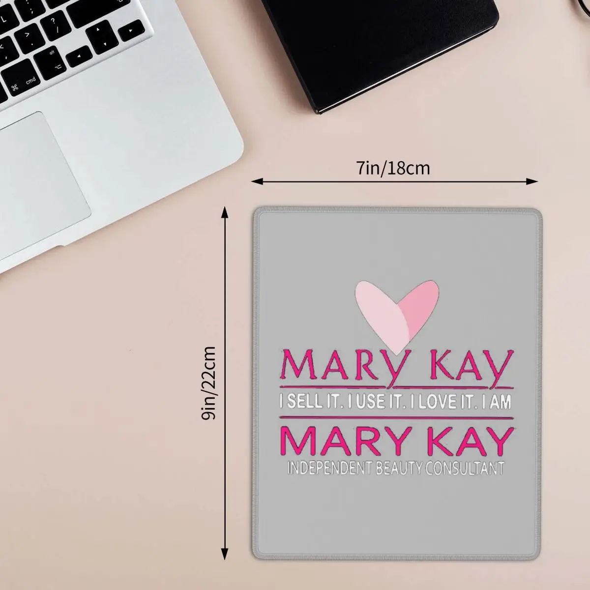 Top Mary Kay I Sell It I Use It 7x9 in 22x18 cm Mouse Pad Computer Keyboard Mouse Mat Gaming PC Laptop Desk MatTable Mats