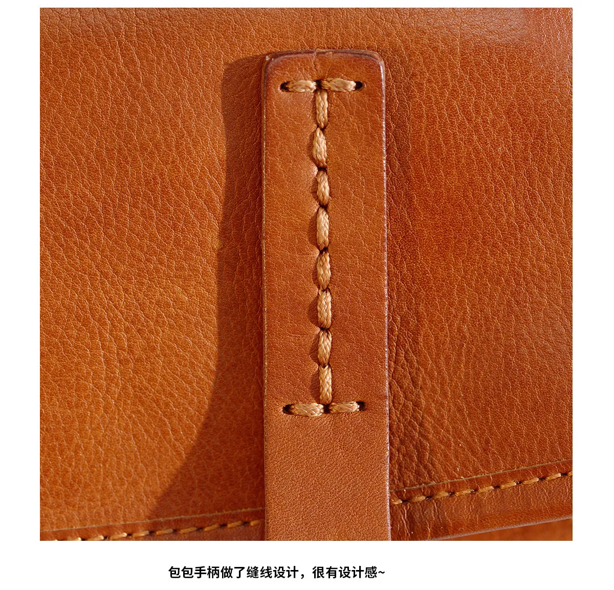 PNDME schlichte, modische Damen-Handtasche aus echtem Leder, Wochenend-Einkaufstasche, handgefertigt, aus Rindsleder der ersten Schicht, große Kapazität. – Detail 16