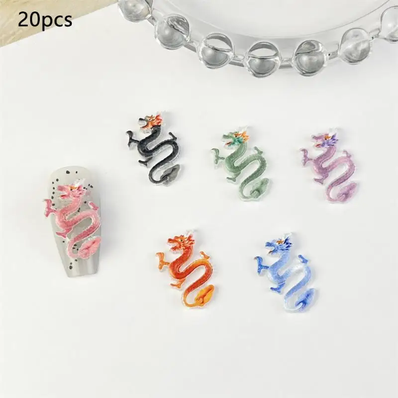 Hochwertige und langlebige Nagelaufkleber für das Jahr des Drachen, leuchtet im Dunkeln, Neujahrs-Nagelaufkleber, schnell aushärtend