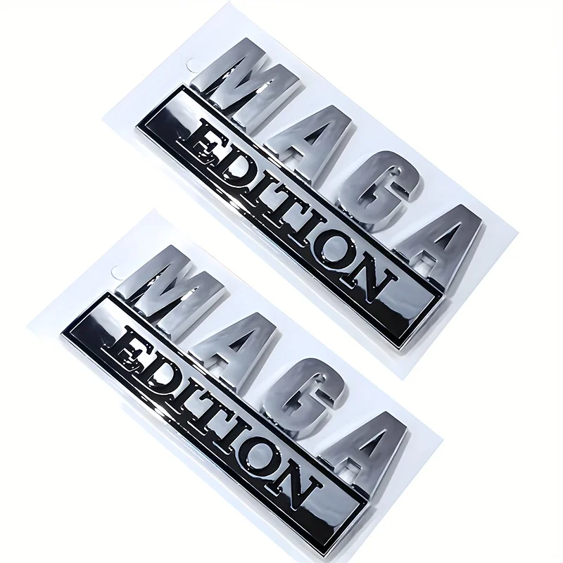 

1PC MAGA Edition Emblem Car Stickers, Auto Accessories Suitable for Any Vehicle, SUV, Truck, Or Motorcycle.