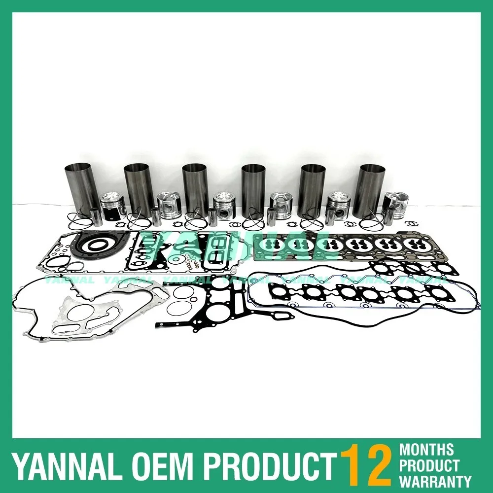 

Комплект для капитального ремонта дизельного двигателя Caterpillar C7.1/CR, запчасти для экскаватора-погрузчика