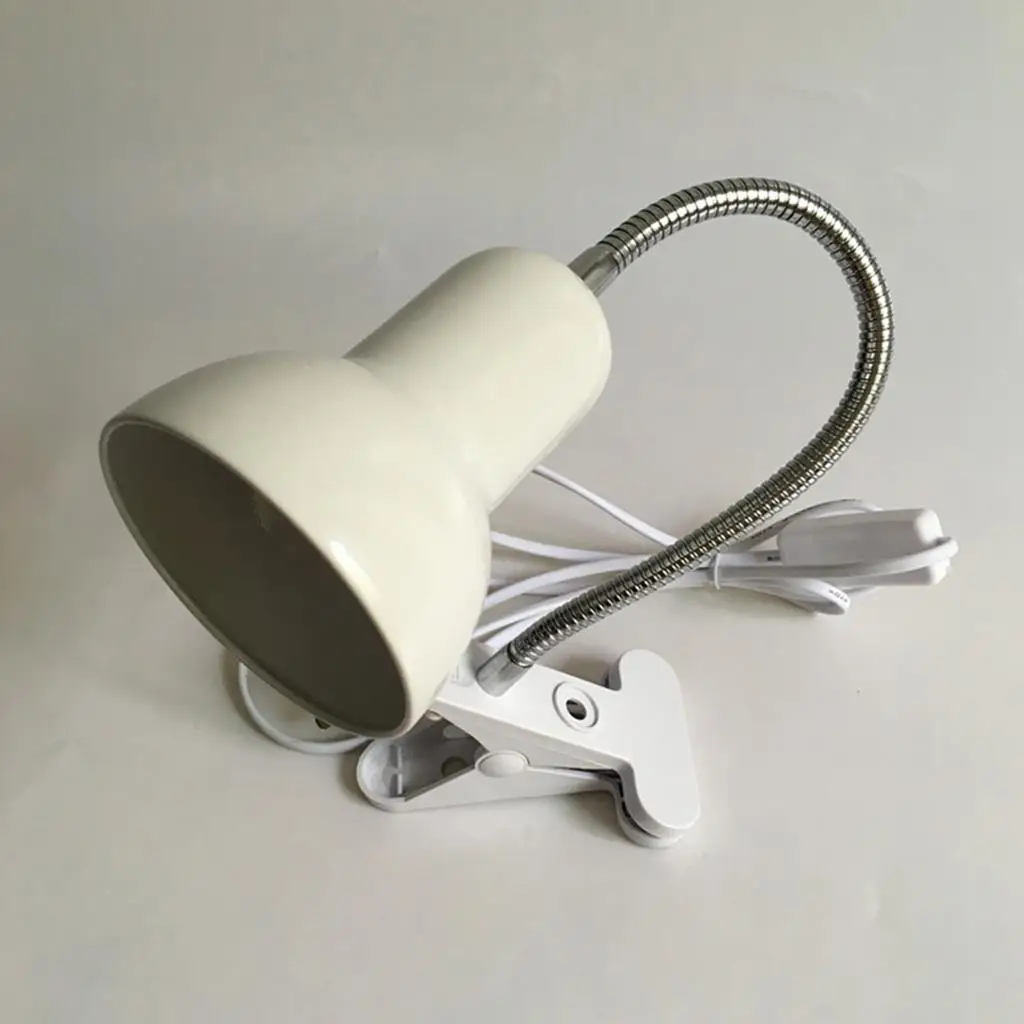 Lampe de Table à clipser, pupitre de nuit, lampe de lecture, prise européenne