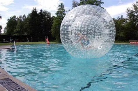 Crazy Zorb Ball Game For Adults 2.5M Human Size Hamster Ball PVC  Grass Ball Top Quality Inflatable Body Zorb Ball Snow Ball