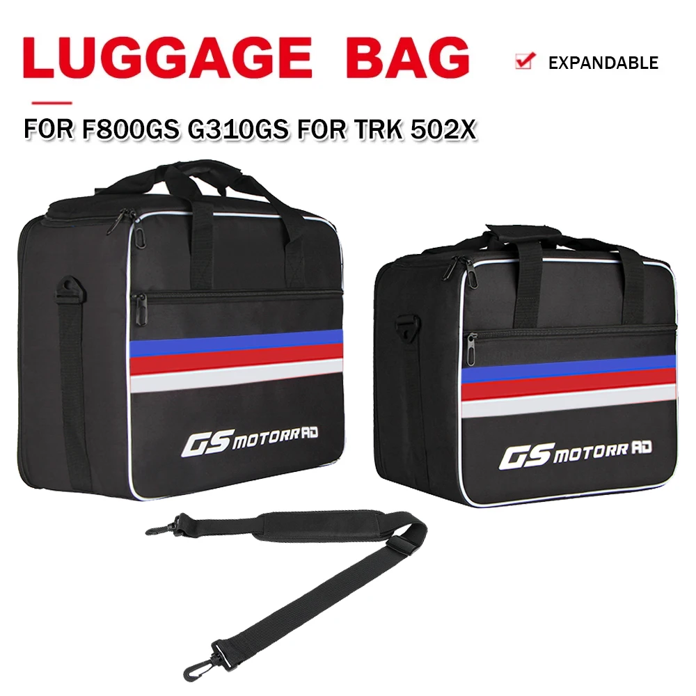 

Motorcycle Expandable Luggage Inner Bags Saddlebag Side Pannier Bag For BMW F700GS F650GS F800 F850 R1250 GS G310GS For TRK502X