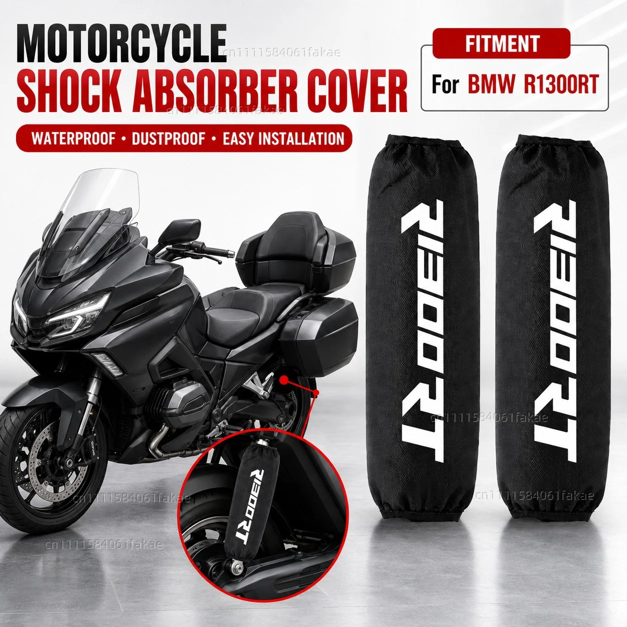 

For BMW R1300RT R 1300 RT R1300 1300RT RT1300 Option 719 Motorcycle Rear Shock Absorber Protector Cover 270mm 350mm Suspension