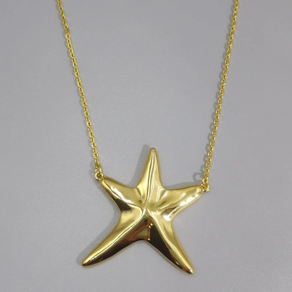 Layered necklaces, butterfly star pendant and rectangular light blue crystal pendant, trendy fashion women's accessories 5
