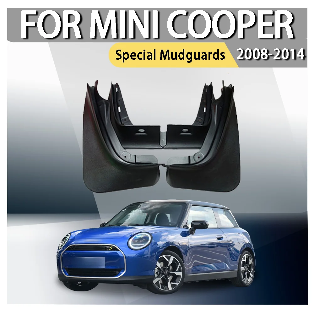 

Специальные брызговики для MINI Cooper 2008 2009 2010 2011 2012 2013 2014, украшение автомобиля, обновленные аксессуары, Стайлинг, АБС-пластик