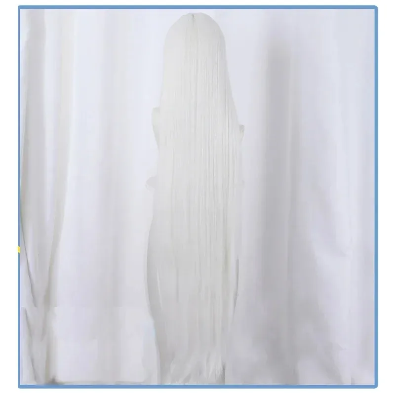 qq 123Echidna تأثيري الباروكات إعادة: صفر بدء الحياة في عالم آخر Boku أبيض طويل مستقيم الشعر 80 سنتيمتر و 100 سنتيمتر