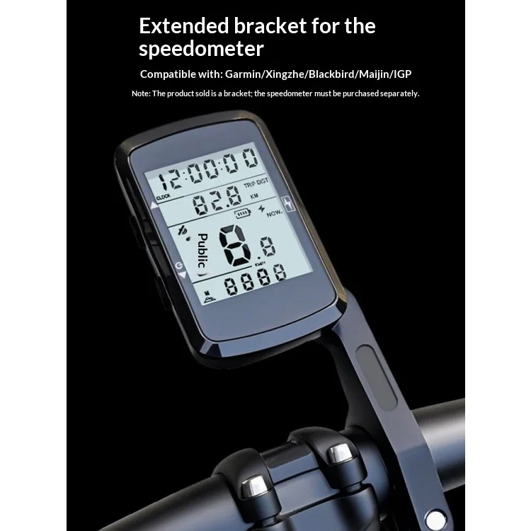 1 Set Bicycle Computer GPS Speedometer Mount Extender GPS Bike Speedometer Extension Bracket Waterproof Bike Odometer Bracket