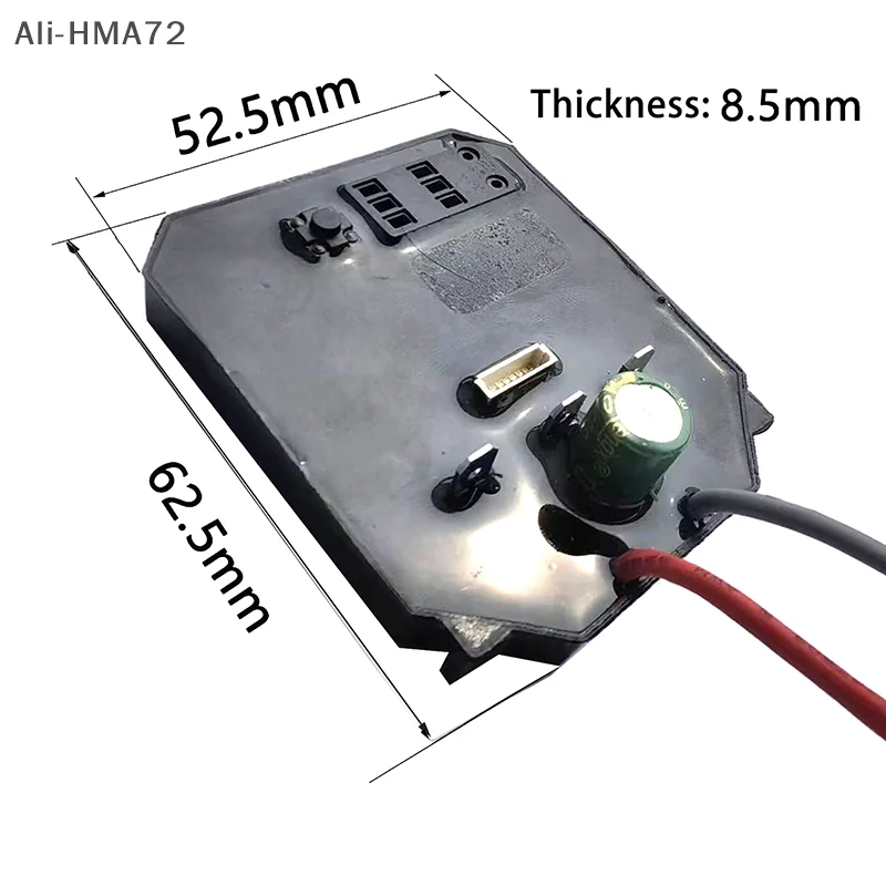HMA72-1PC Angle Grinder Switch Control Board Brushless Lithium Battery Electric Wrench Switch Control Board Line Controller