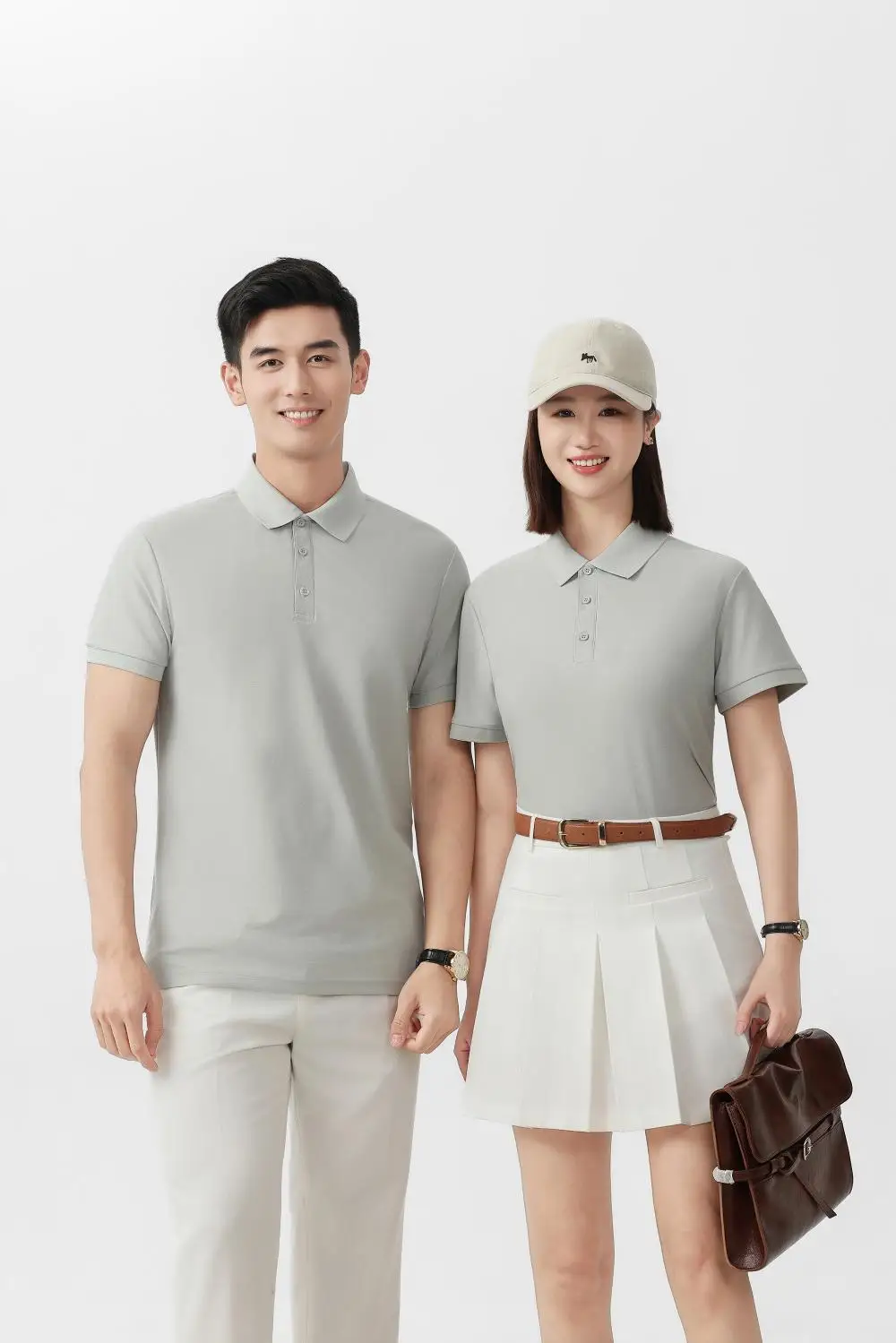 High-end business polo jersey custom digital printing loose and breathable large-sized short-sleeved polo shirt custom logo embr