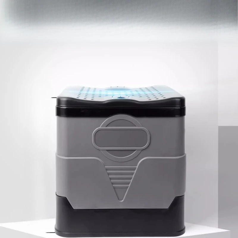 Outdoor toilet portable car temporary folding toilet tent camping mobile toilet children adult emergency
