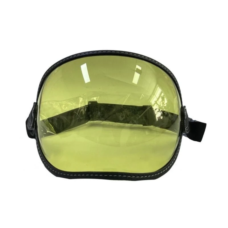 

HX6A Helmets Shield Bubble Lens Replacement Helmets Goggles Open Face Helmets Lens Impact Resistance Windproof Lens