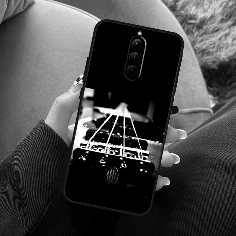 Guitar Music Phone Case For ZTE Nubia Red Magic 8 Pro Plus 6S 7S 6 7 Pro 6R 5G 5S Back Cover Shell