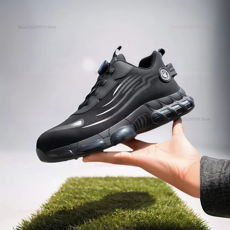 أحذية أمان رجالية أحذية عمل متينة غير قابلة للانزلاق أحذية أمان رياضية للبناء والاستخدام الصناعي أحذية واقية