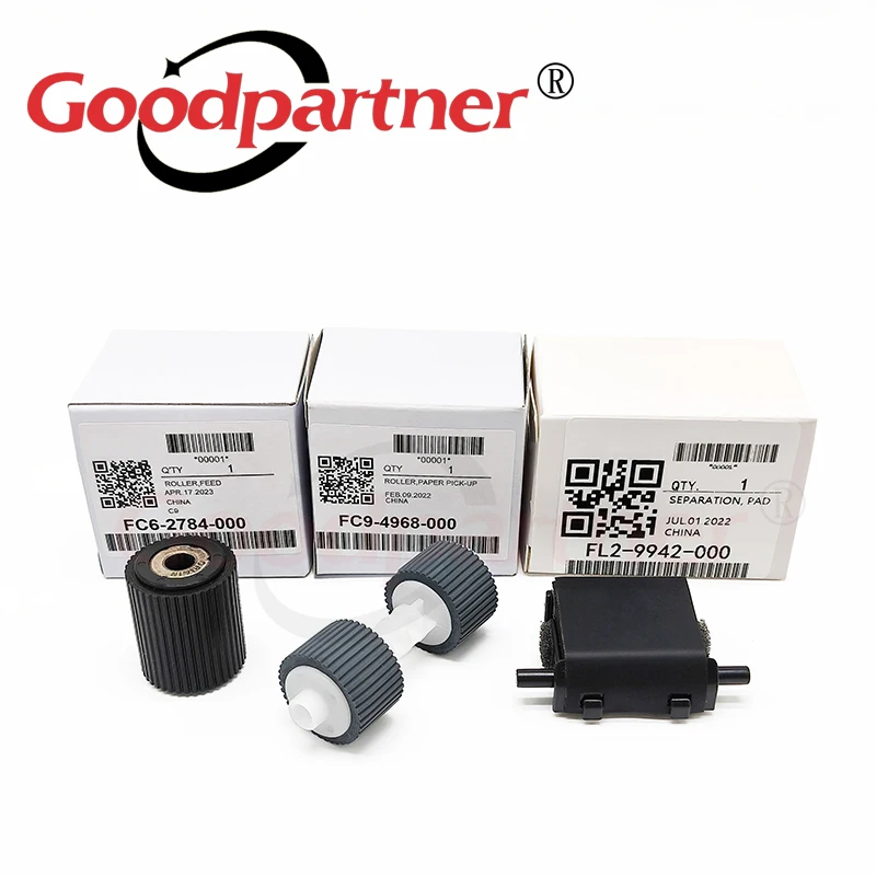 

1X FC6-2784-000 FL2-9942-000 FC9-4968-000 ADF Pickup Roller Separation Pad for CANON IR ADV C5030 C5035 C5235 C5250 C5255