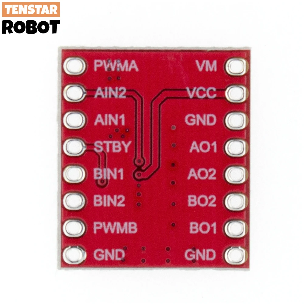 TB6612 Dual Motor Driver 1A TB6612FNG  Microcontroller Better than L298N for Arduino