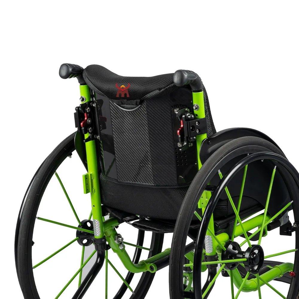 Wheelchair backrest parts Cushion and Flap for wheelchair backrest