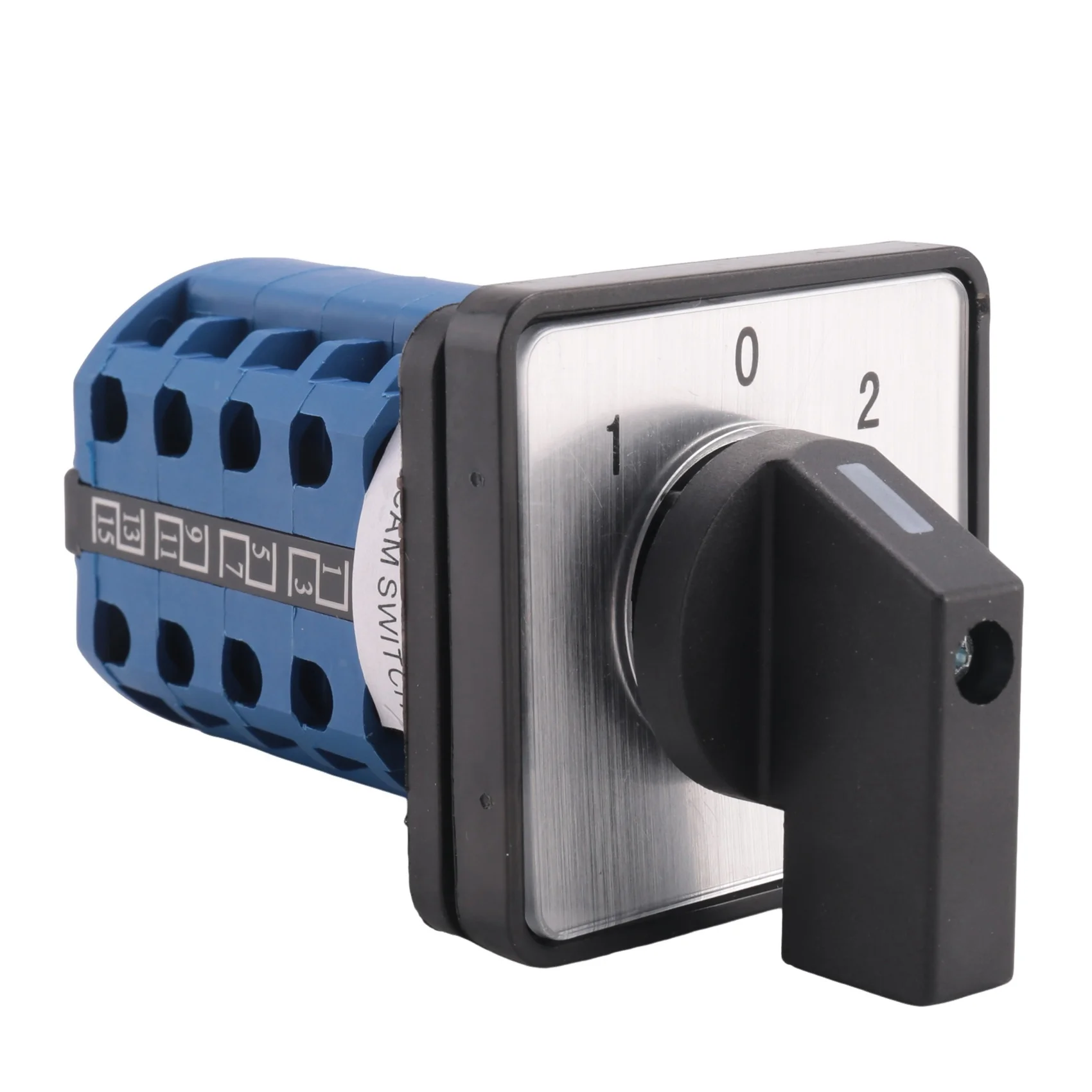 【COMELY】4X Rotary Switch On-Off-On 3 Position 4 Phases 20A 500V Double Speed Motor Switch Small Plate Changeover Cam Switch