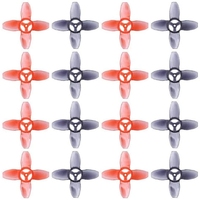 16Pcs for EMAX Avan Tinyhawk TH Turtlemode Propeller 40mm 4-Blade 1.5mm Hole,for 0802 Motor Indoor FPV Racing Drone