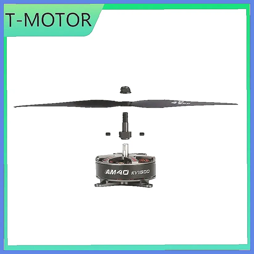 

SkyCityFPV T-Motor BPP-4D F3P Combo Set for Fixed Wing Drones - AM40 Motor, 16A ESC, T8542 Propeller