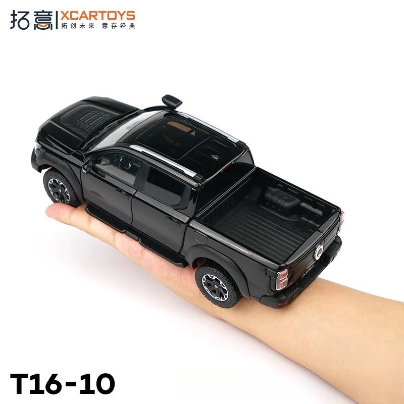 XCARTOYS 1:24 Great Wall Black Performance Edition juguete coleccionable aleación troquelado modelo de coche colección entusiastas niño regalo