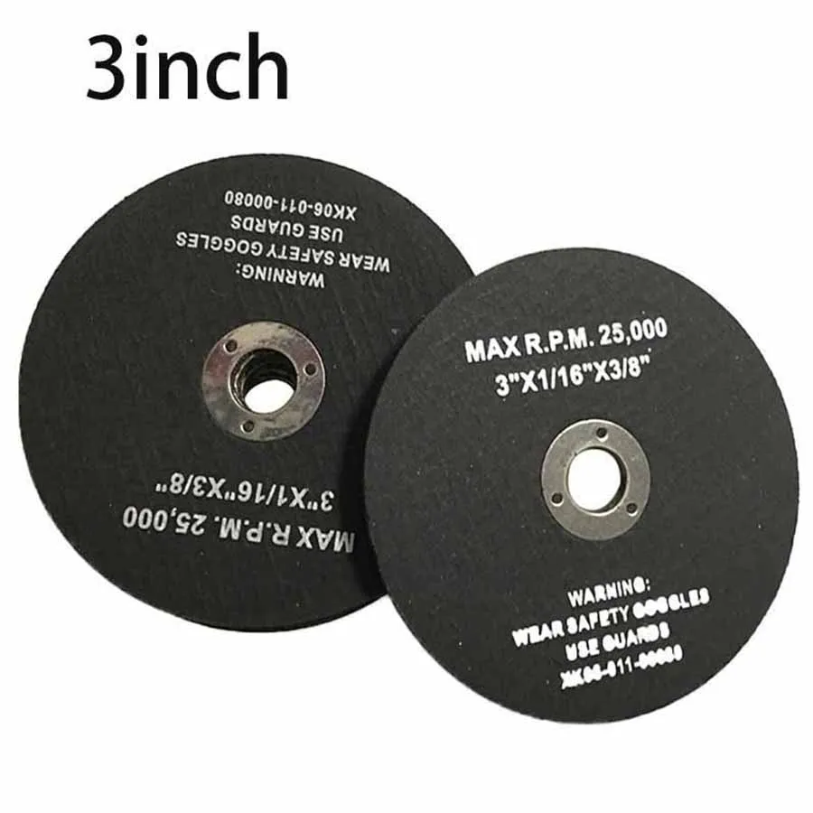 

3 Inch 75mm Circular Resin Grinding Wheel Saw Blade Cutting Wheel Disc Fiber Reinforced Resin For Angle Grinder Machine ﻿